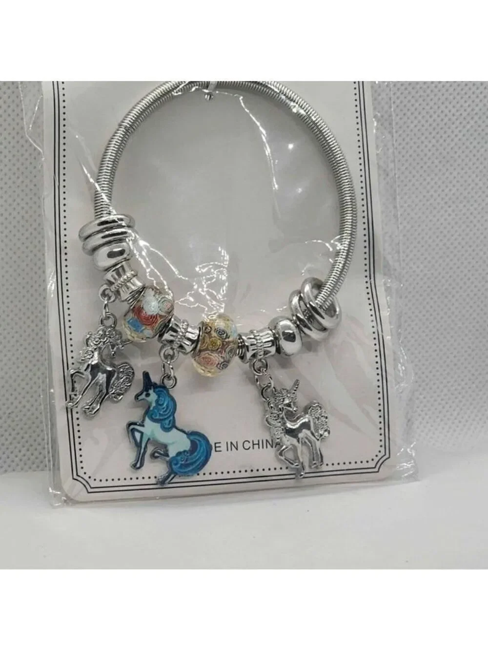 Brand New   Three Unicorn Bracelet